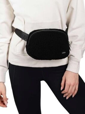 Lole Black Jamie Teddy Edition Belt Bag